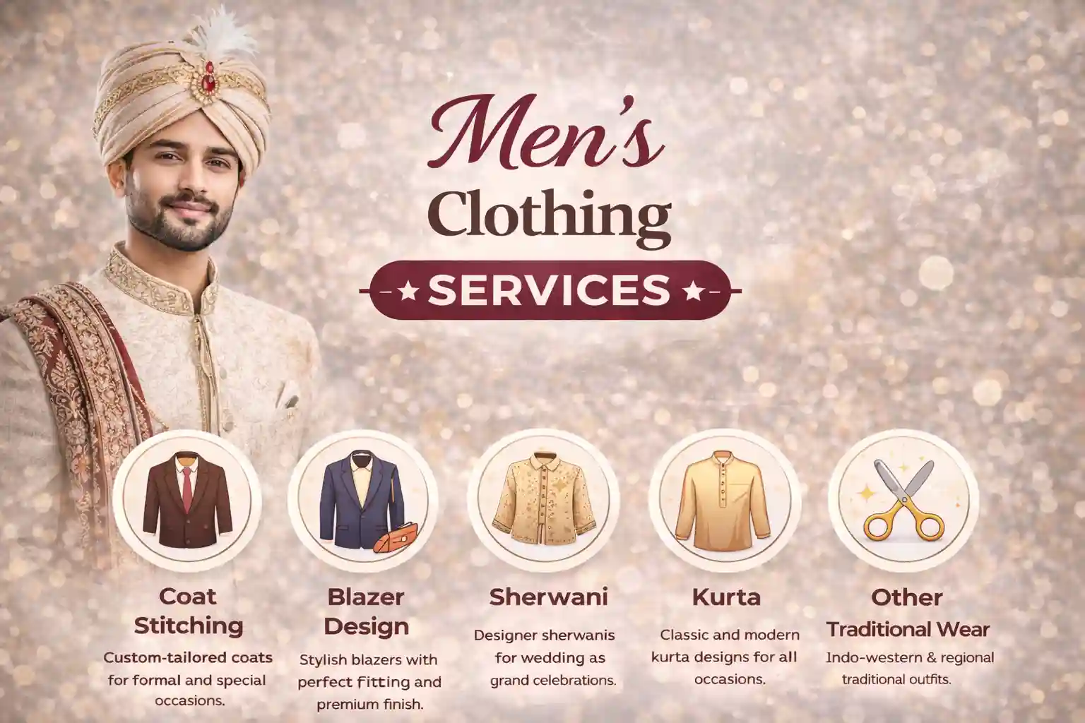 Men Clothing Services